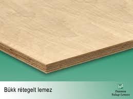 Bükk rétegelt lemez 5mm bútorlap